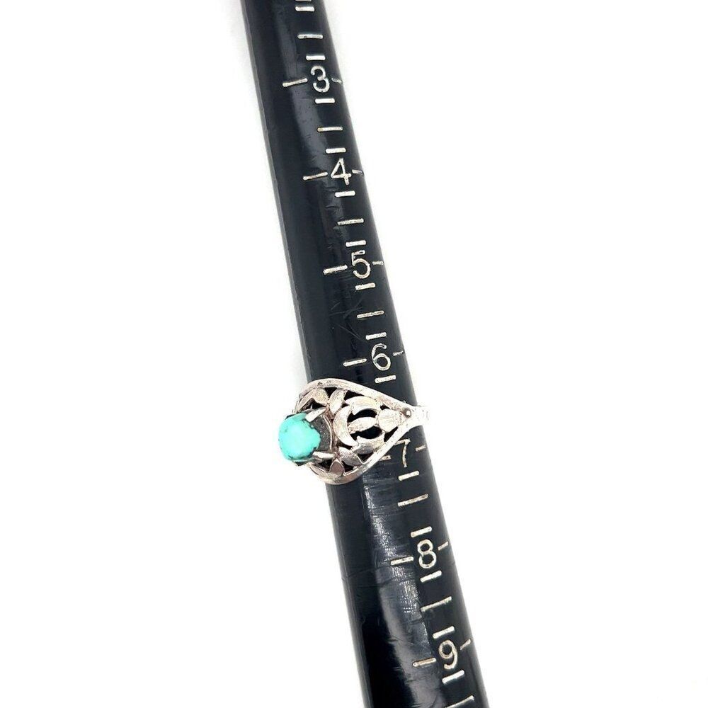 Turquoise Ring - Silver - Picture 7 of 7